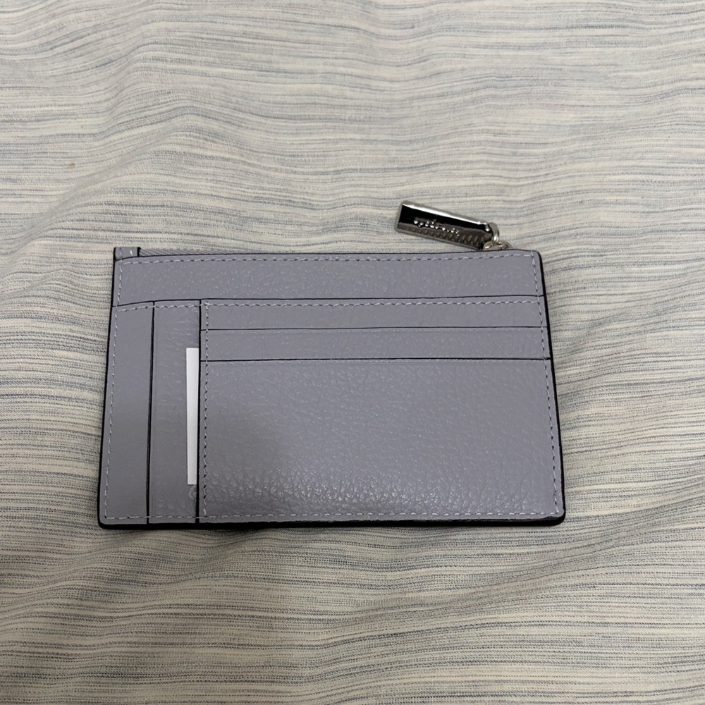 kate spade Card & Key Holder with Silver Spade Hardware - Picture 2 of 7